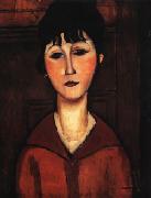 Amedeo Modigliani Ritratto di ragazza (Portrait of a Young Woman) Spain oil painting artist